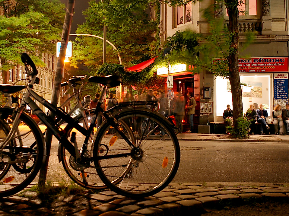 Altona bei Nacht