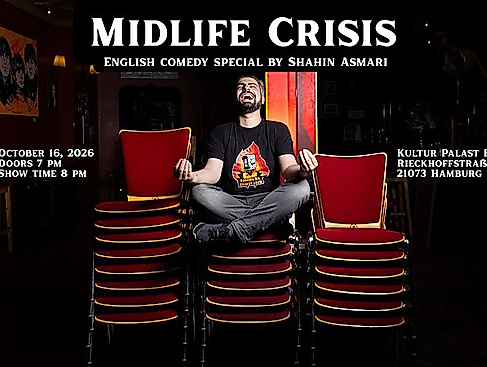 Midlife Crisis – English Comedy Solo Special by Shahin Asmari