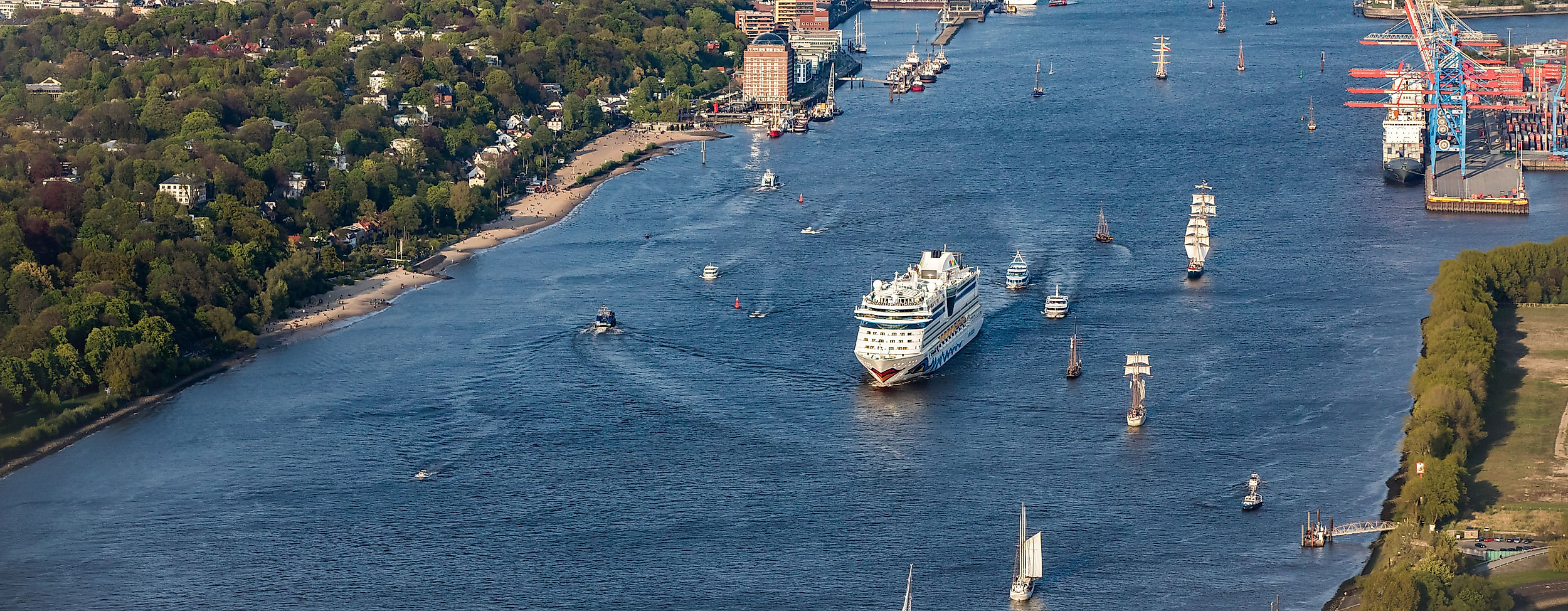The Tall Ship Parade on Sunday