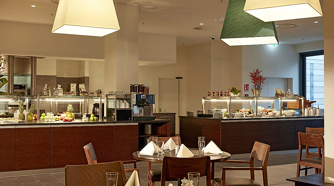 Hyperion Hotel Hamburg: Breakfast room
