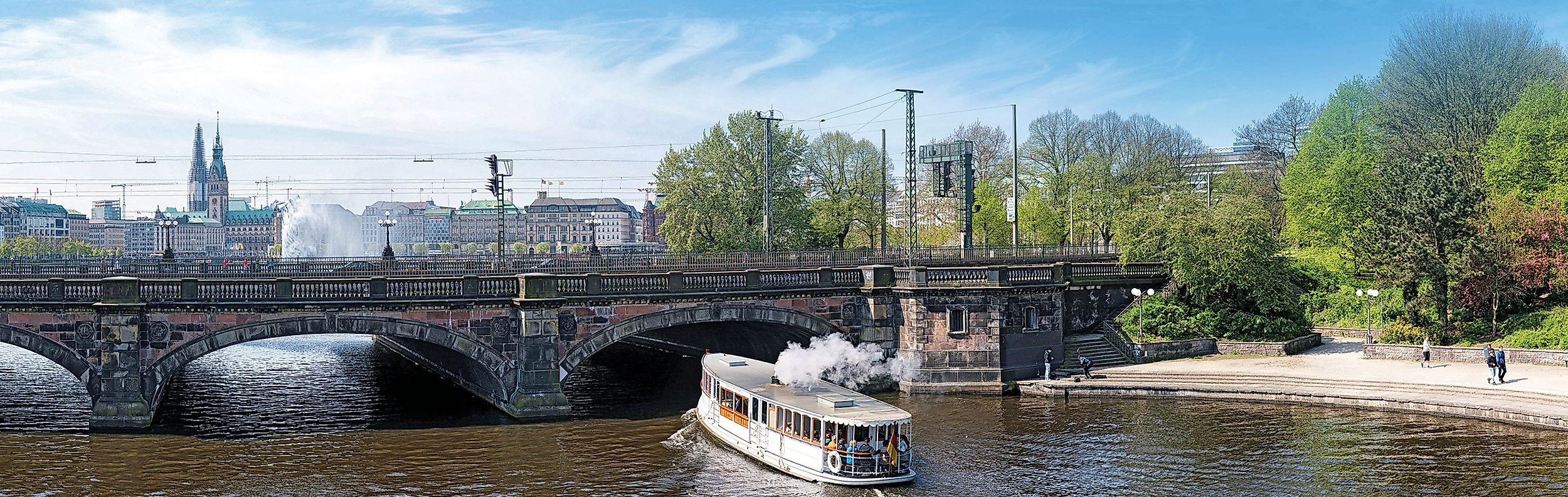 Alster canal tour
