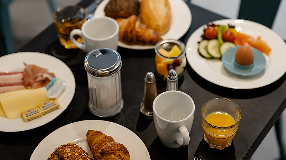 sylc. Apartmenthotel GmbH Hamburg: breakfast