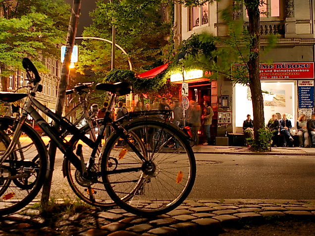 Altona bei Nacht