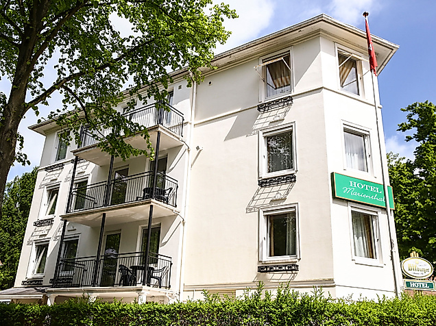Hotel Marienthal in Wandsbek Hamburg: Exterior view