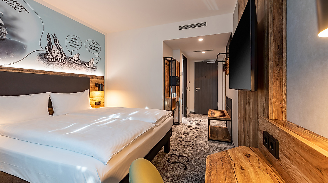 Hotel Ibis Styles Hamburg Barmbek: Double room