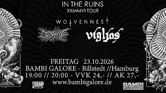 Wolvennest (BE) + Bedsore (IT) + Vígljós (CH)