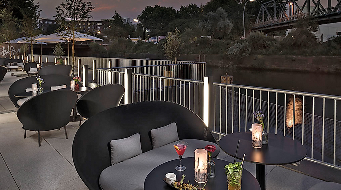 Hotel INNSIDE Hamburg Hafen: Terrace