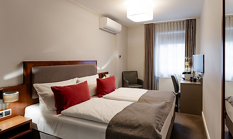 Hotel St. Annen Hamburg: double room