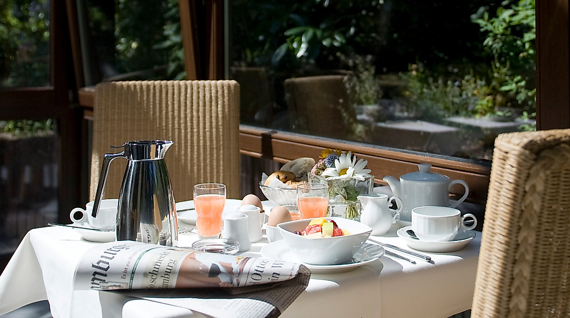 Hotel Engel Hamburg: Breakfast room