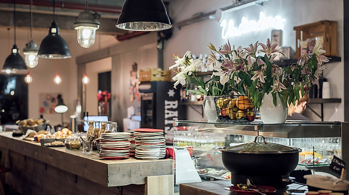 Kröger by Underdog Hotels OHG Hamburg: Breakfast room