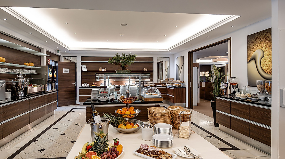 Apartment-Hotel Hamburg Mitte: breakfast