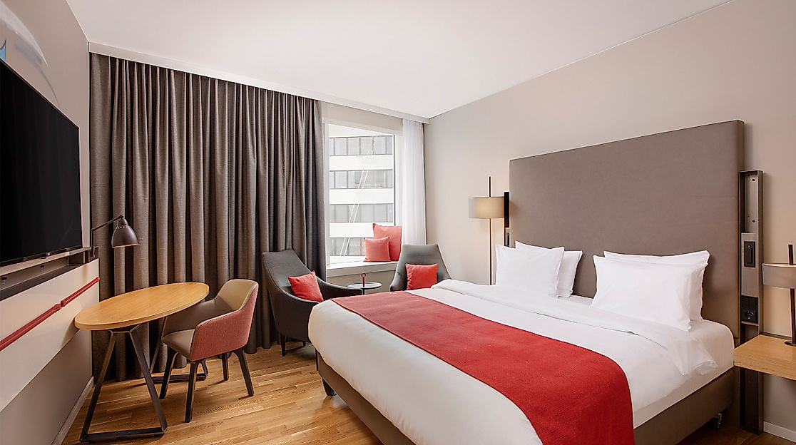 Hotel Holiday Inn Hamburg City Nord: Double room Kingsizebed