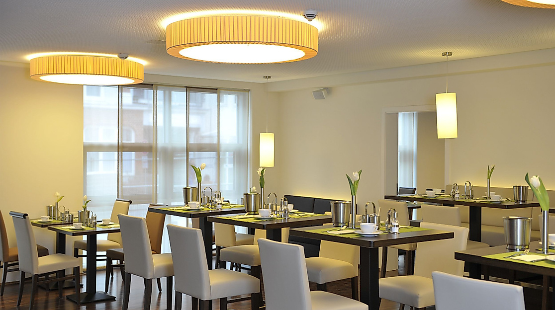 Heikotel - Hotel am Stadtpark Hamburg: Breakfast room