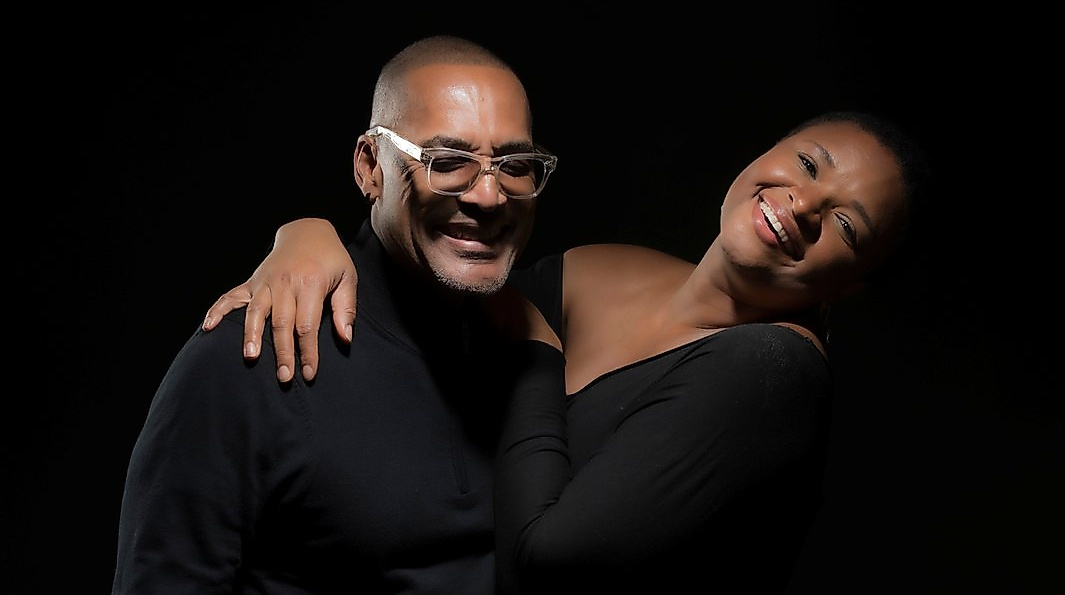 Lizz Wright with Kenny Banks Sr.