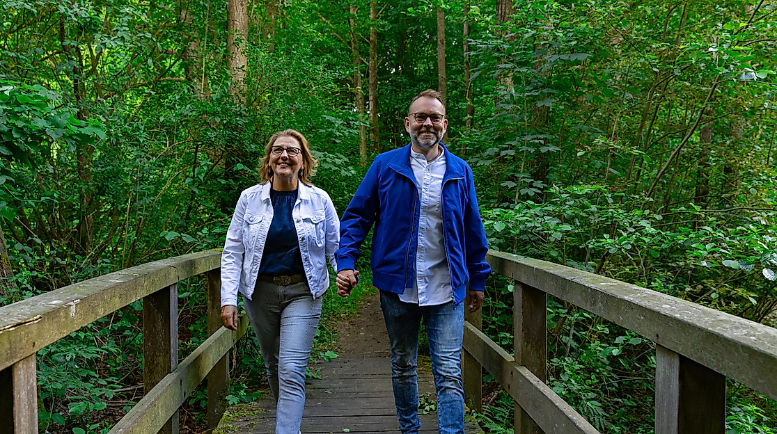 Nature hike in Bad Segeberg
