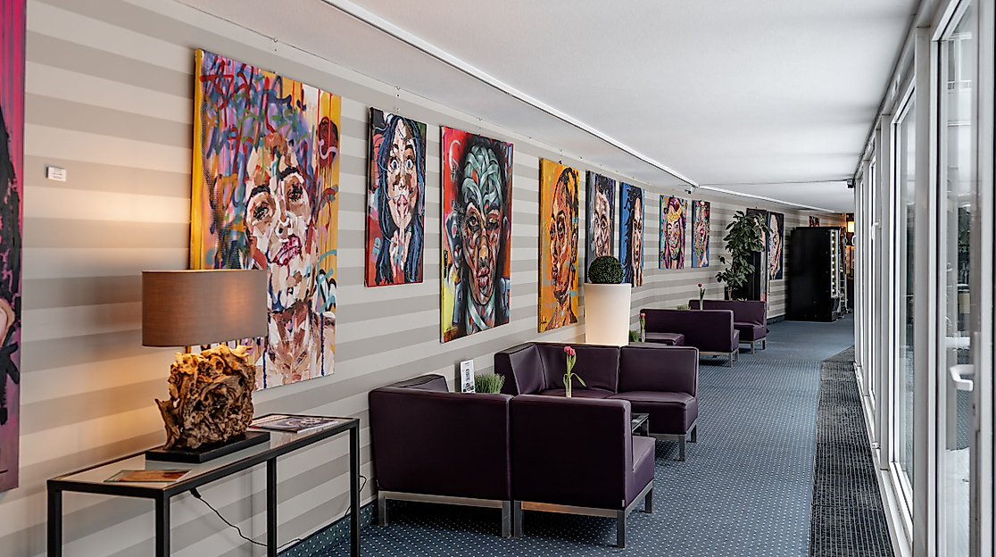 relexa hotel Bellevue Hamburg: Gallery floor