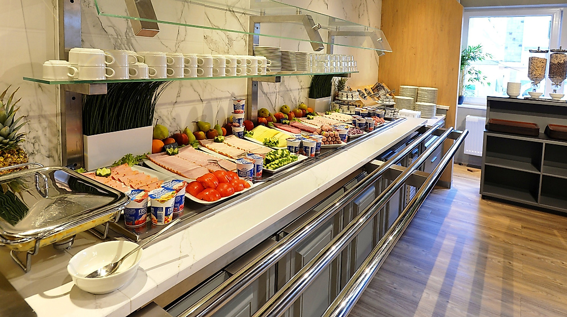 St. Joseph Hotel Hamburg: Breakfast