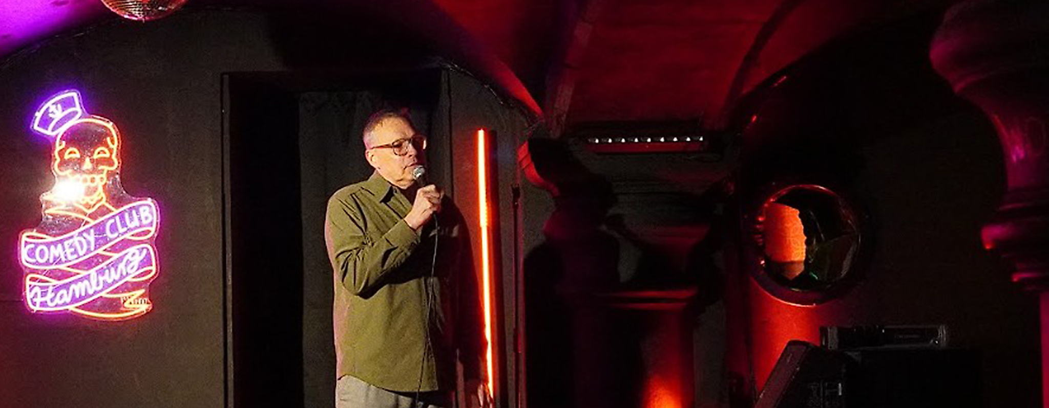 Comedy Club Performance in Hamburg
