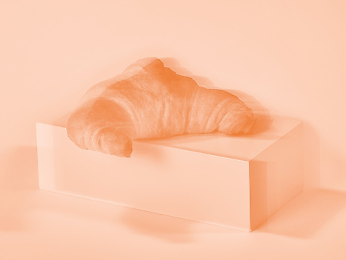 Croissant mit Omer