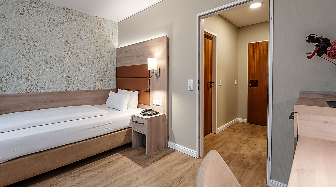 Hotel Engel Hamburg: single room