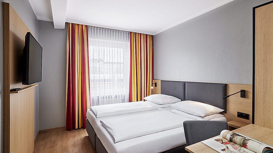 Hotel Central Hamburg: Double room