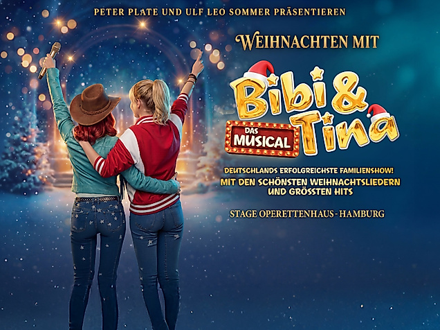 Logo Weihnachten mit Bibi und Tina - Das Musical