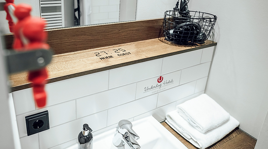 Kröger by Underdog Hotels OHG Hamburg: Bathroom